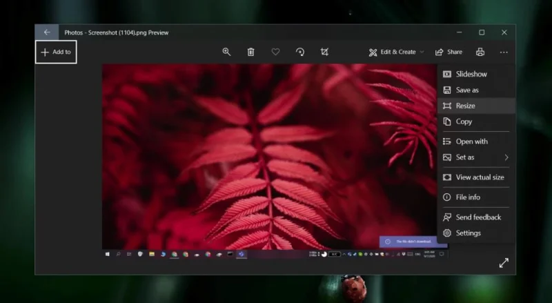 So ändern Sie die Größe von Bildern unter Windows 10