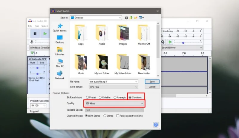 Come comprimere un file audio su Windows 10
