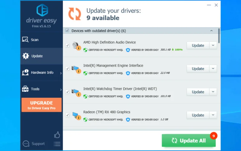 Miglior software di aggiornamento driver per Windows 10 (recensioni 2021)