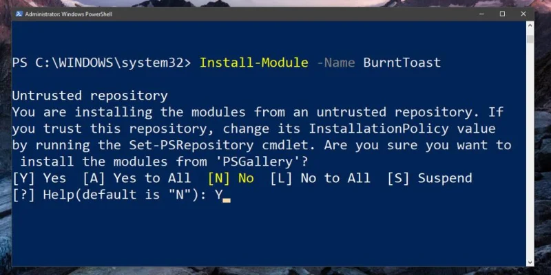 So zeigen Sie eine benutzerdefinierte Toast-Benachrichtigung unter Windows 10 an