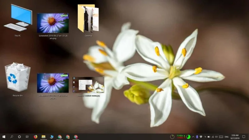 So ändern Sie die Größe von Desktopsymbolen unter Windows 10