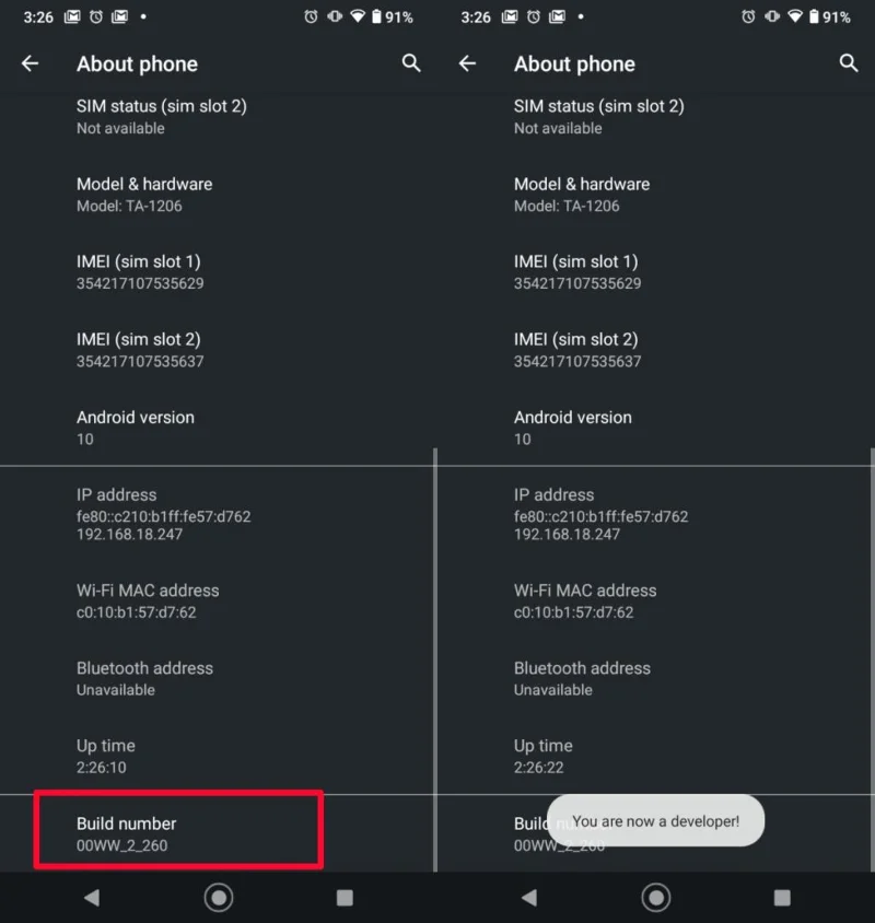 Come ottenere il registro del dispositivo Android su Windows 10