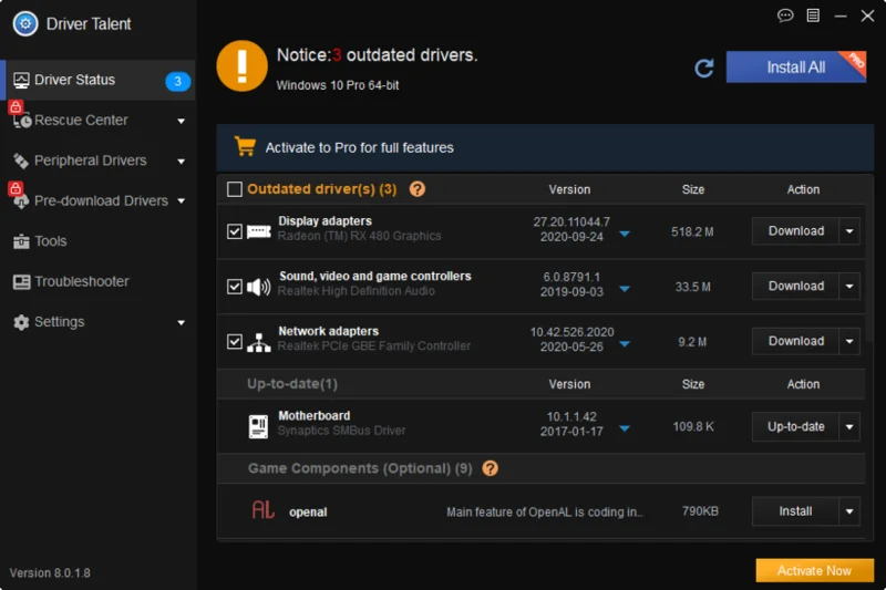 Miglior software di aggiornamento driver per Windows 10 (recensioni 2021)