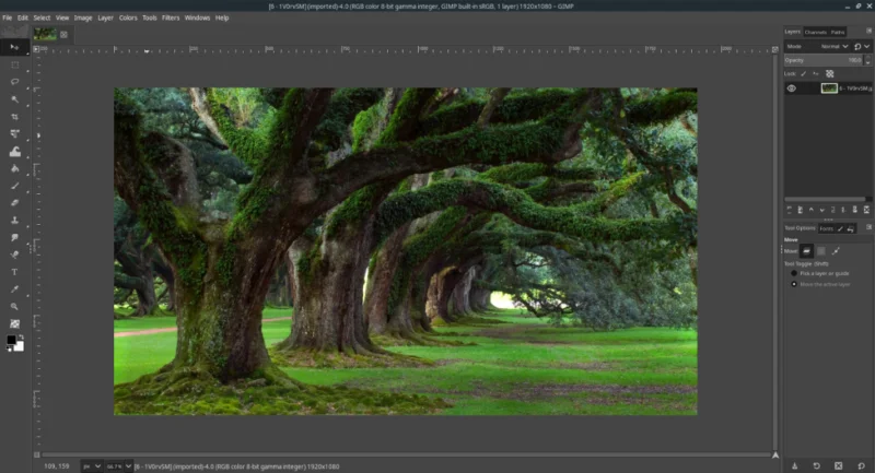如何在 Linux 上使 Gimp 看起來像 Adob​​e Photoshop
