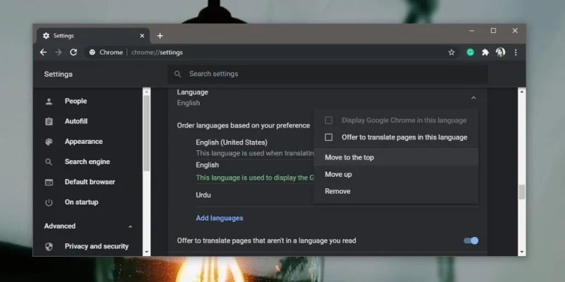 So ändern Sie die Sprache in Chrome