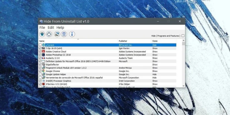 Come nascondere le app dallelenco di disinstallazione su Windows 10