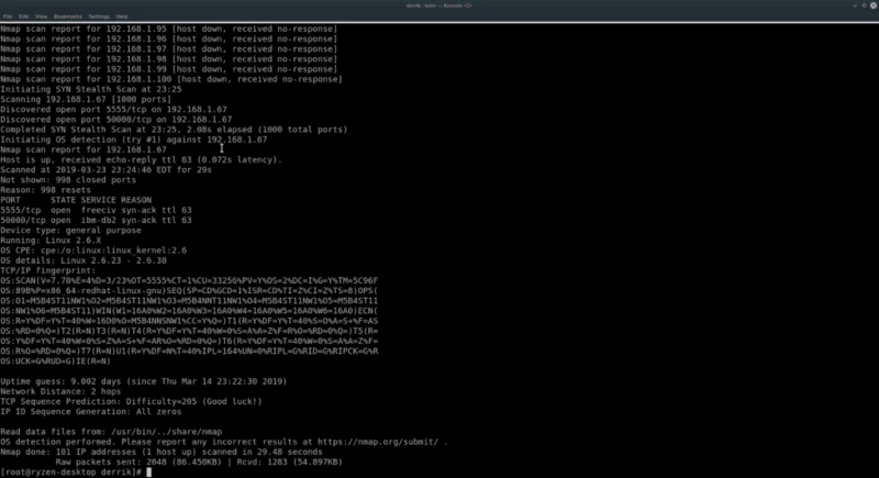 Come usare Nmap dalla riga di comando su Linux