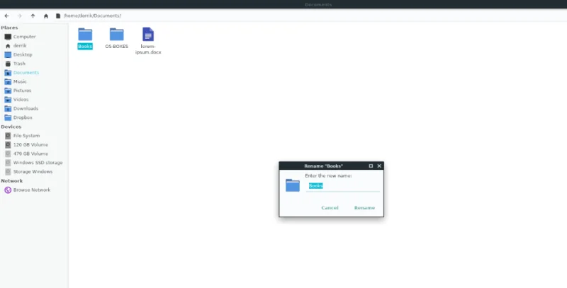 Jak zmienić nazwę katalogu w systemie Linux