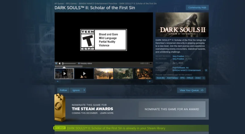 Jak grać w Dark Souls II: Scholar of the First Sin na Linuksie