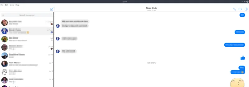 Cara Mengakses Facebook Messenger Pada Desktop Linux Dengan Caprine