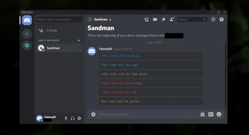 Discord-Schriftarten und Textformatierung: Durchgestrichen, Fett, Unterstrichen und Kursiv