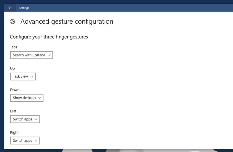 如何在 Windows 10 中為瀏覽器導航配置三指滑動
