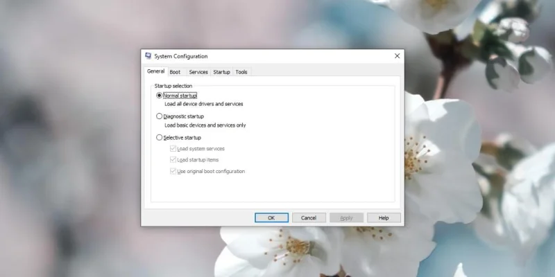 MsConfig 在 Windows 10 的作用 MsConfig 在 Windows 10 的作用