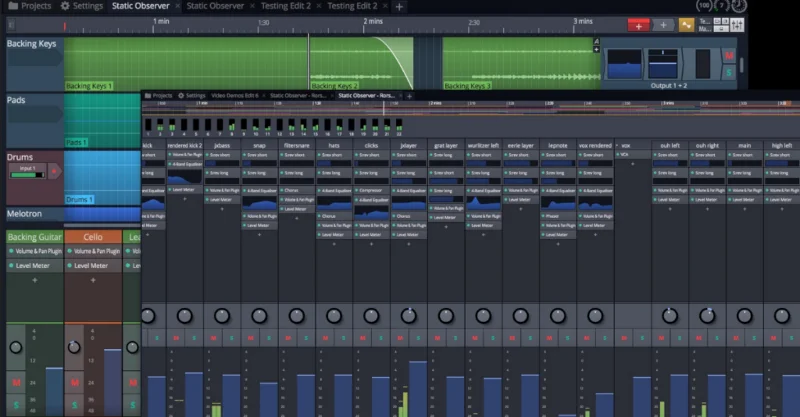 Station de travail audio Waveform sur Arch Linux