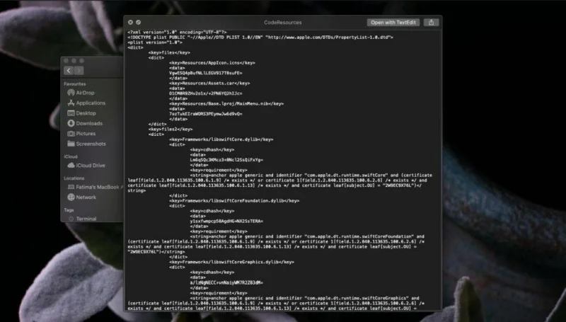 So fügen Sie QuickLook-Unterstützung für textbasierte Dateien unter macOS hinzu