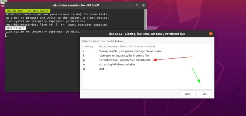 So richten Sie einen persistenten Ubuntu-USB ein