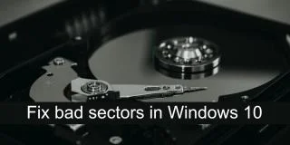 如何修復 Windows 10 中的壞扇區