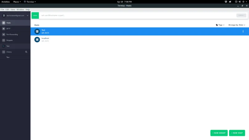 Jak zainstalować i używać klienta Termius w systemie Linux