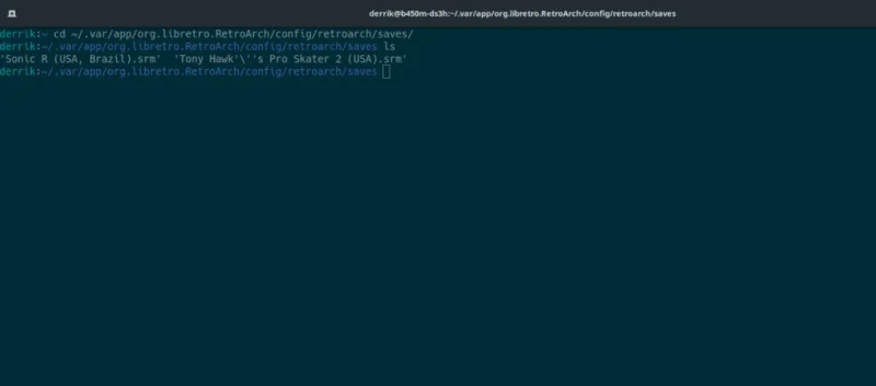 如何在 Linux 上備份 Retroarch 遊戲存檔