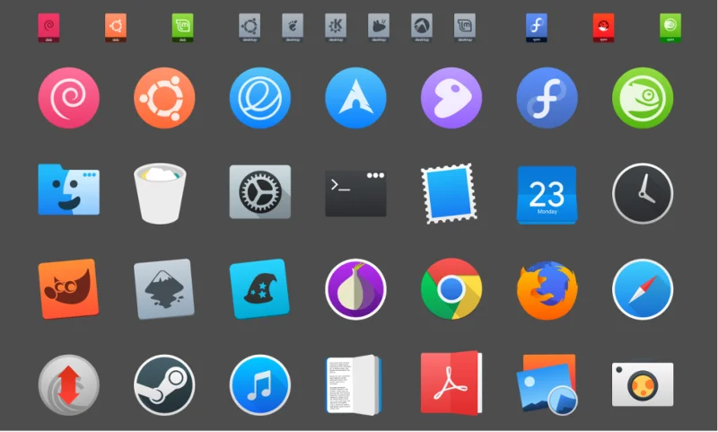 كيفية تثبيت سمة أيقونة La Capitaine التي تشبه Mac على نظام Linux