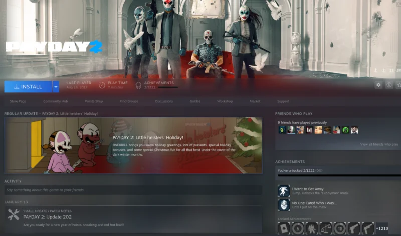 Jak grać w Payday 2 na Linuksie