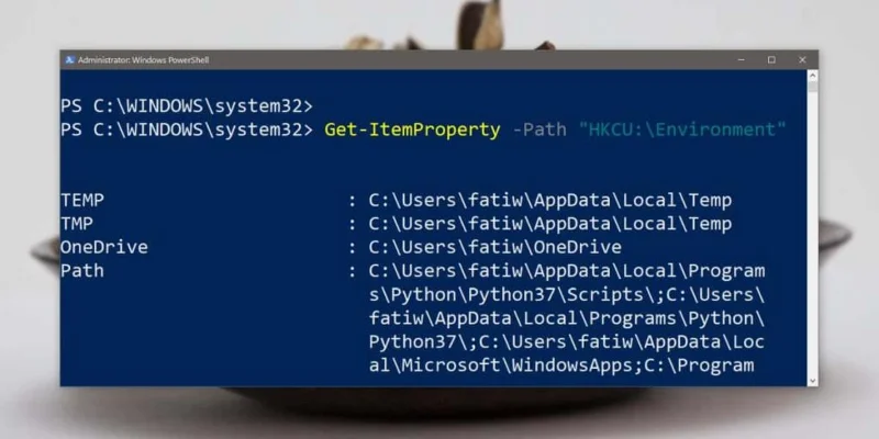 So stellen Sie Pfadumgebungsvariablen unter Windows 10 wieder her