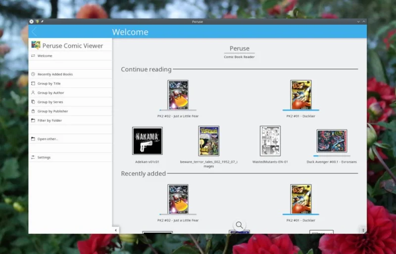 Stripboeken lezen op Linux met doorlezen