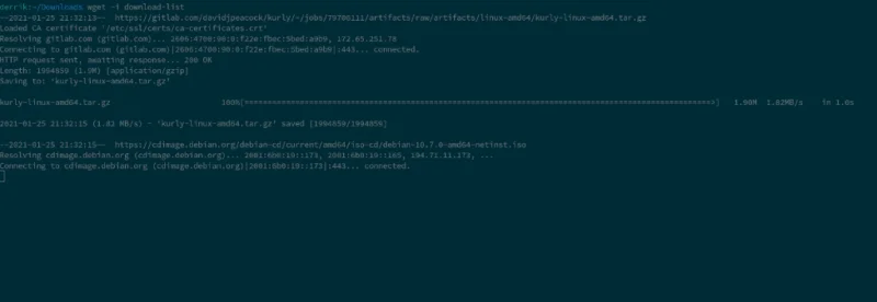 Linux: 터미널의 URL에서 파일 다운로드 [가이드]