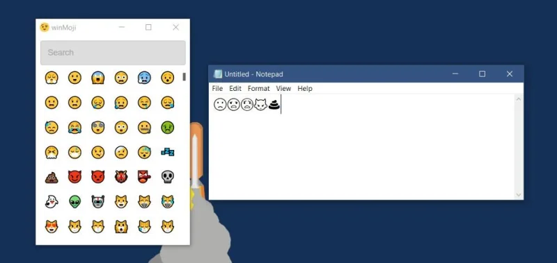 Windows10で絵文字を使用する方法