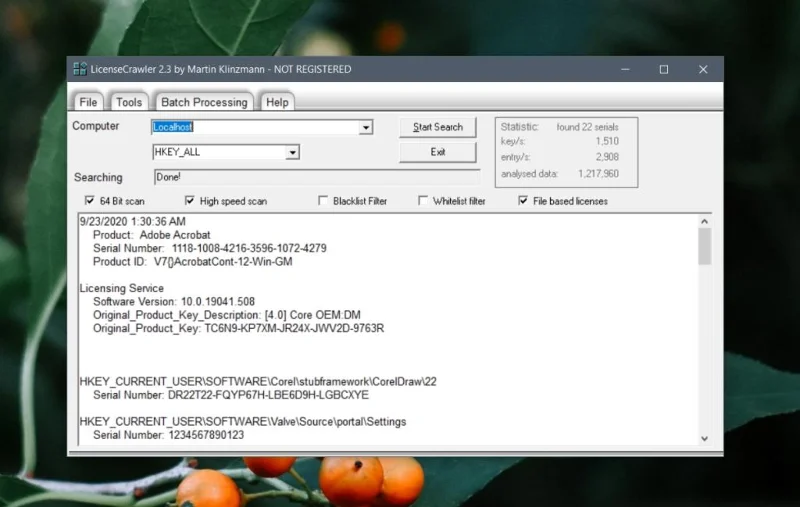 如何在 Windows 10 上查找丟失的應用程序許可證密鑰和序列號
