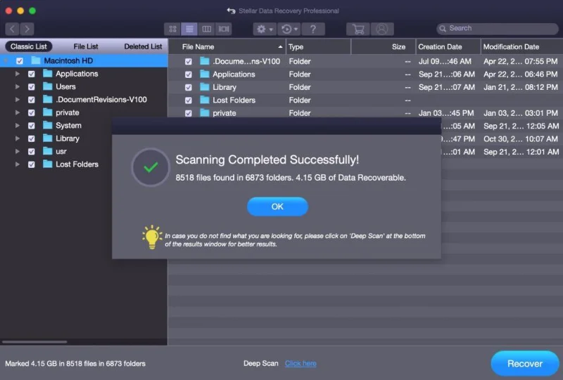 Stellar Data Recovery für Mac (REVIEW) – Verlorene Dateien wiederherstellen