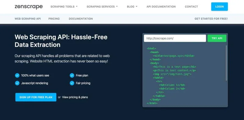 Scraping Web semplificato e completamente personalizzabile con Zenscrape (recensione)