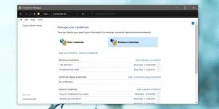 如何在 Windows 10 上更新網絡位置的登錄憑據