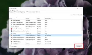 如何在 Windows 10 上禁用啟動應用程序