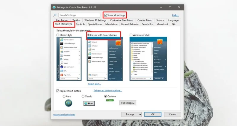 Wie man Windows 10 wie Windows XP aussehen lässt