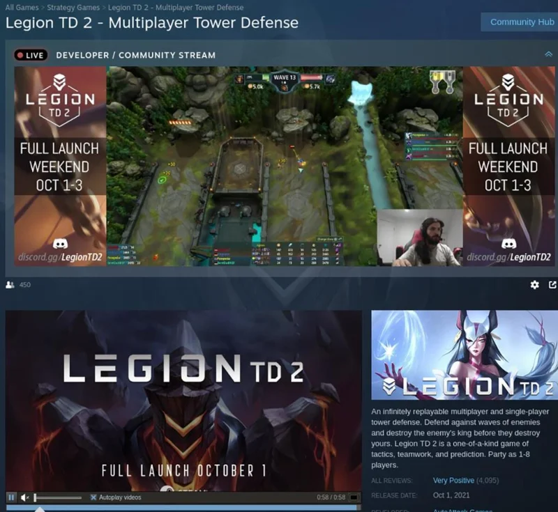 如何在 Linux 上玩 Legion TD 2