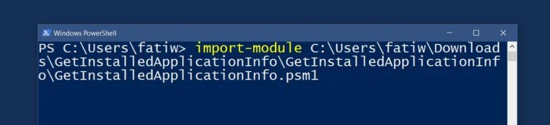 Windowsta Yüklü Uygulamaların Listesini Almak İçin Bir PowerShell Komut Dosyası Kullanın