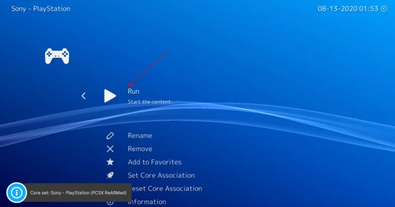 Come giocare ai giochi PlayStation 1 in Retroarch su Linux