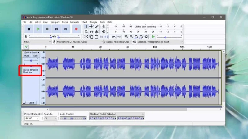 Come convertire laudio stereo in audio mono su Windows 10