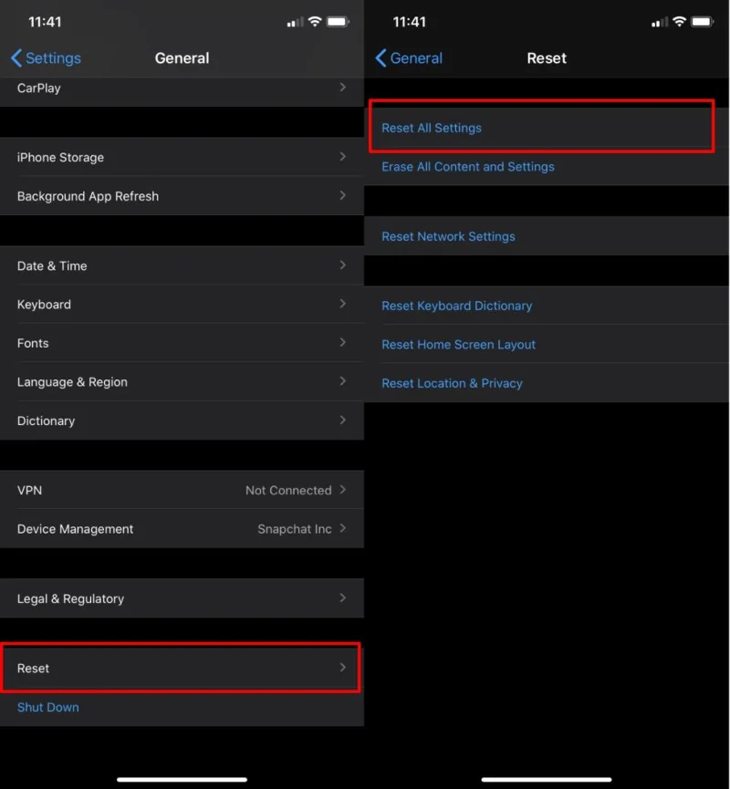 Soft-Reset iPhone