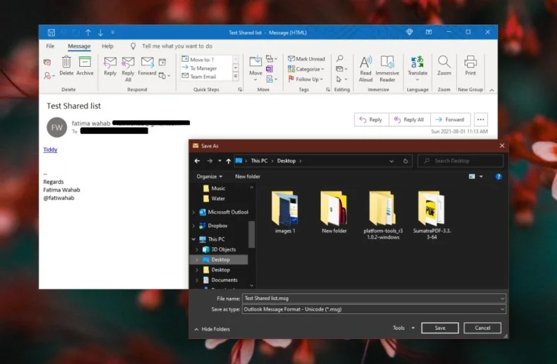 So laden Sie Microsoft Outlook-E-Mails herunter