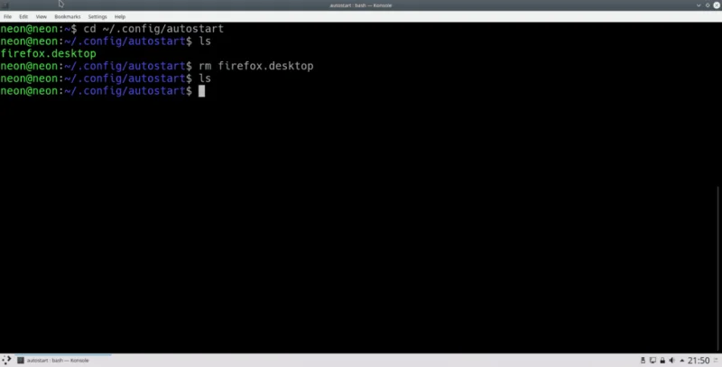 KDE Plasma 5의 명령줄을 통한 설정