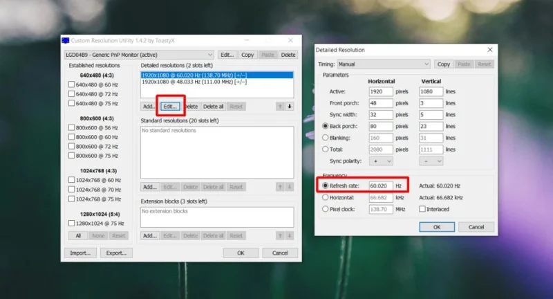 Come overcloccare il monitor [TUTORIAL]