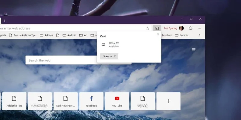 如何在 Windows 10 上的 Chromium Edge 中啟用 Chromecast 支持