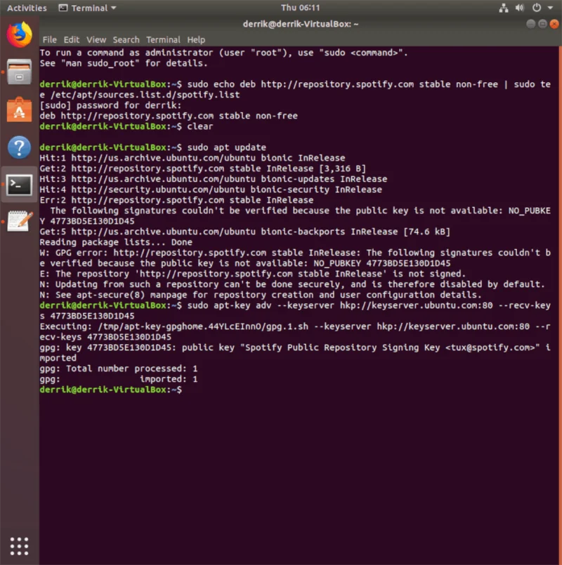 Come correggere lerrore GPG NO_PUBKEY su Ubuntu