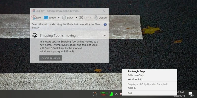 Come utilizzare lo Strumento di cattura con le scorciatoie da tastiera su Windows 10