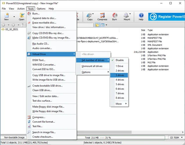 PowerISO: Download, was es ist und wie es verwendet wird