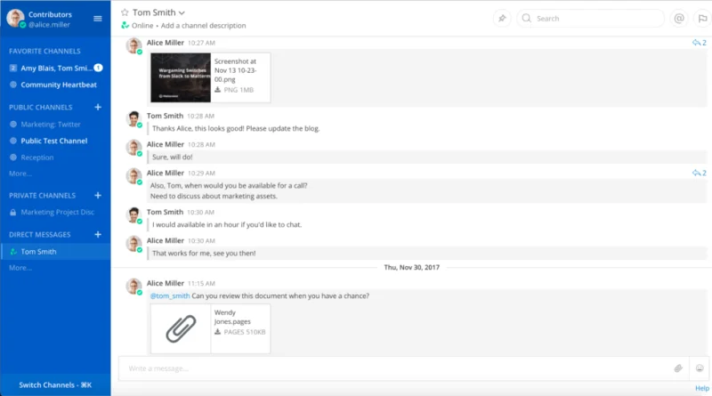 أفضل 4 بدائل لـ Slack على نظام Linux