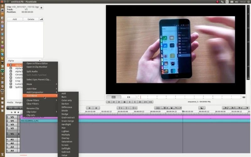 如何為 Linux 安裝 Flowblade Video Editor