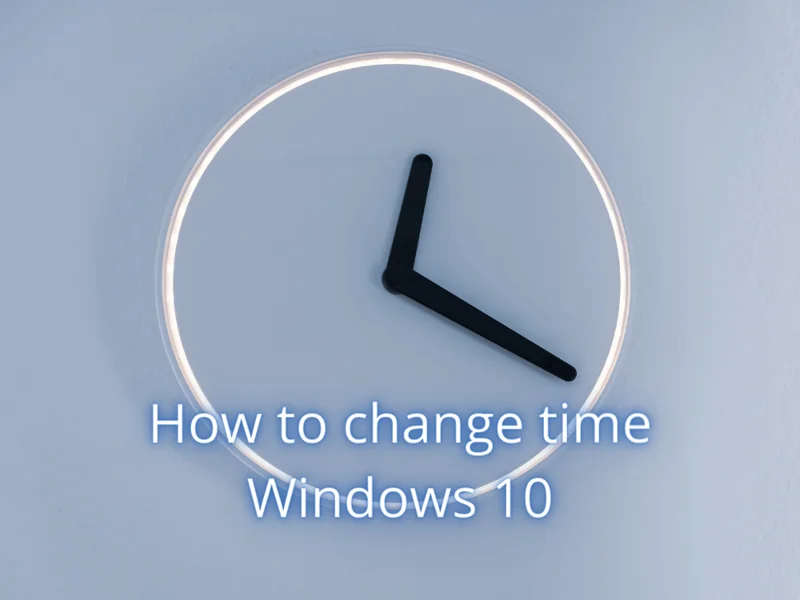 Como alterar a hora no Windows 10 - Definir hora e data